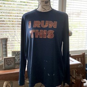 Athletic shirt-XL Husky ( Navy Blue)